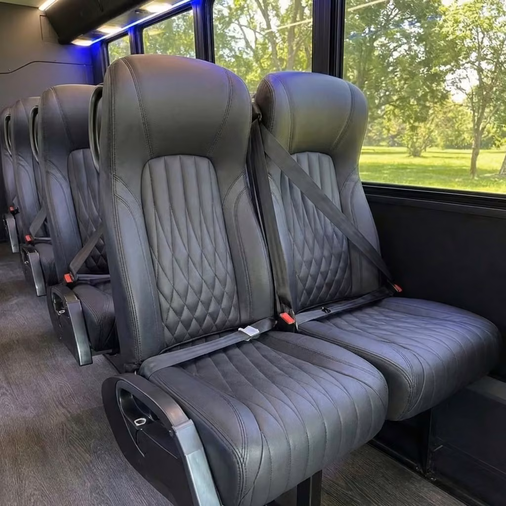 estero 20 passenger minibus high back seats