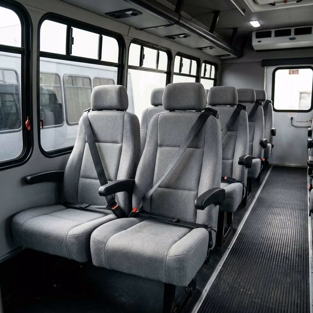 estero 35 passenger minibus reclining seats