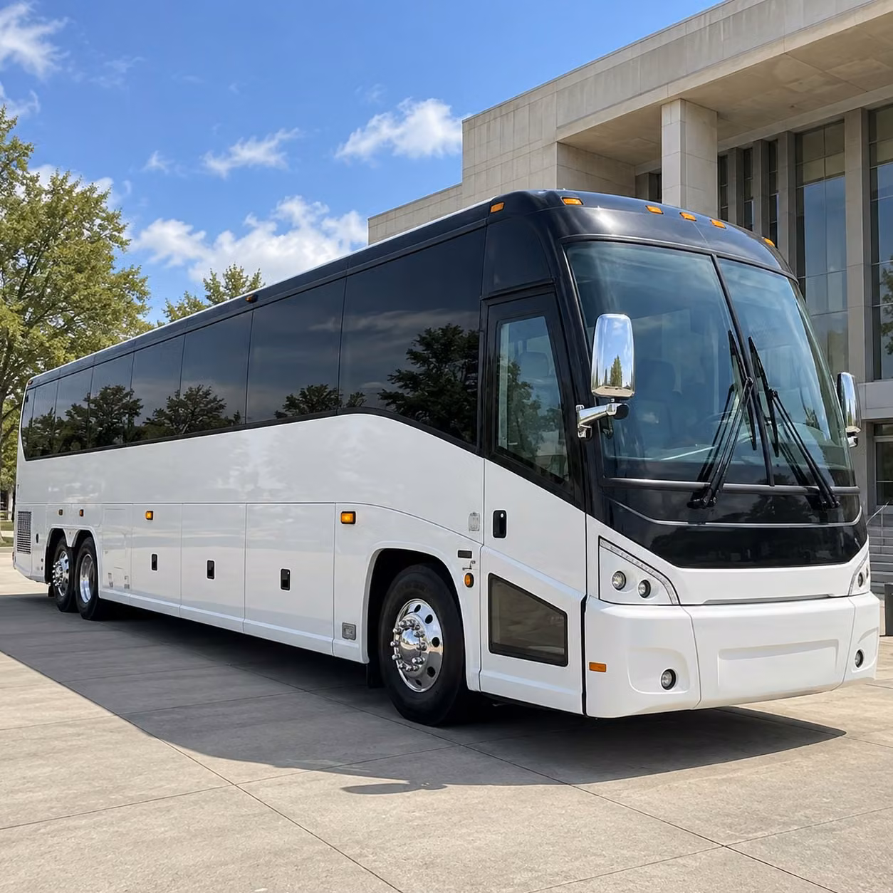 estero 56 passenger charter bus rental