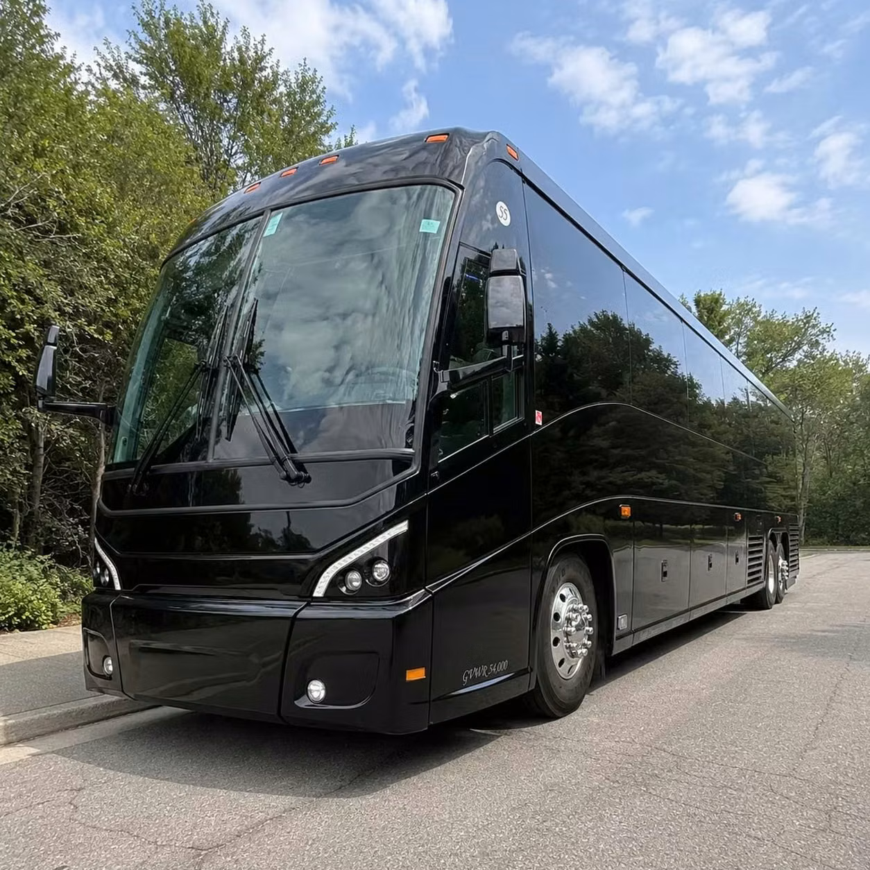 estero religious charter buses with wifi pa systems tvs and restrooms