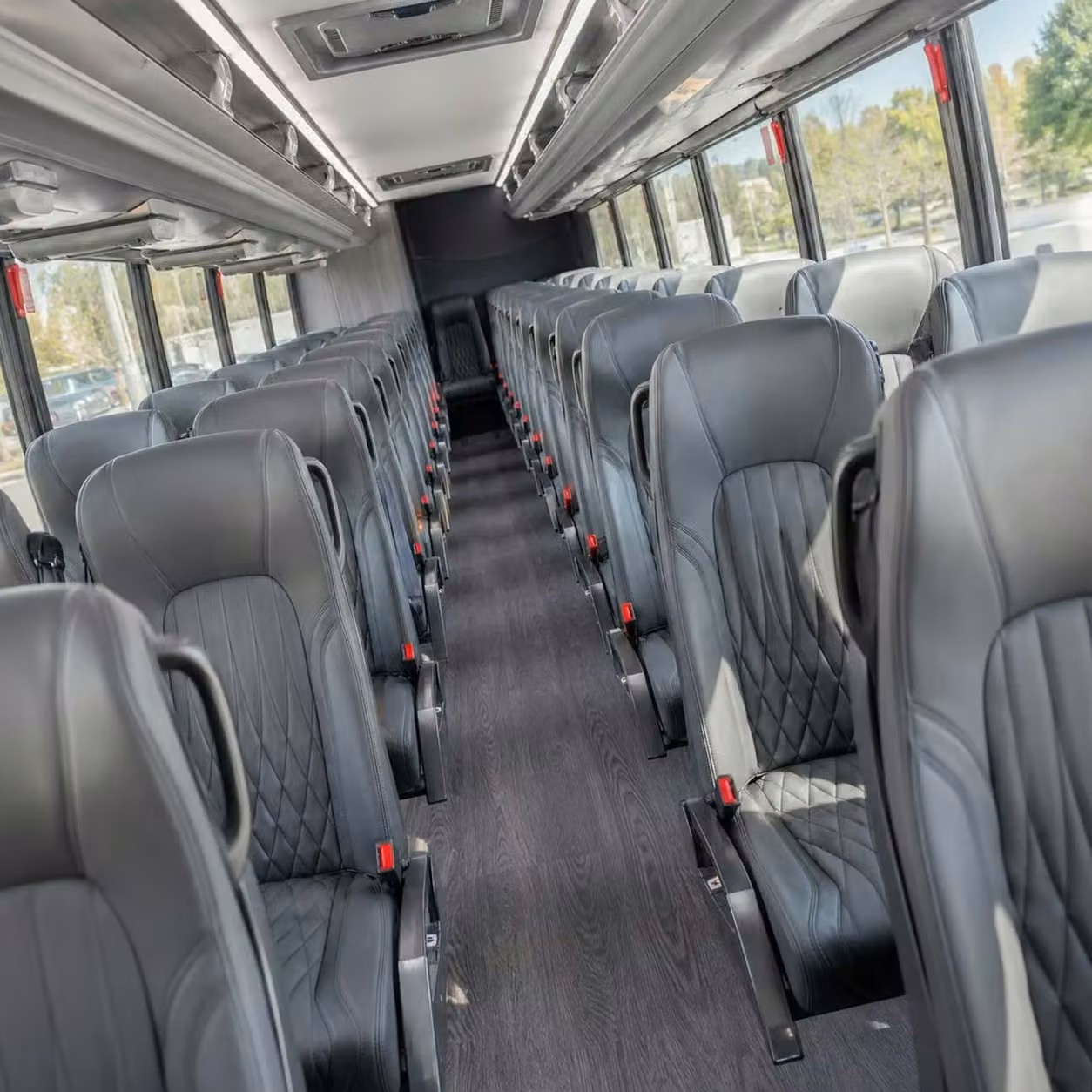 30 passenger minibus inside